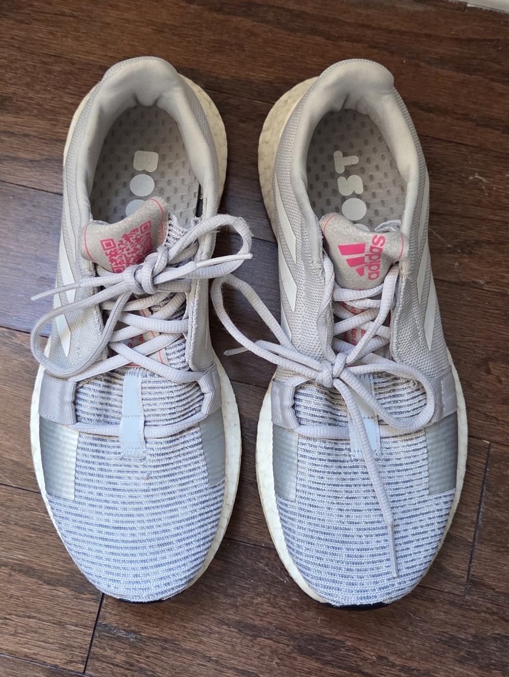 adidas Women's Senseboost Go Grey/Silver Size 8.5 - Picture 5 of 11